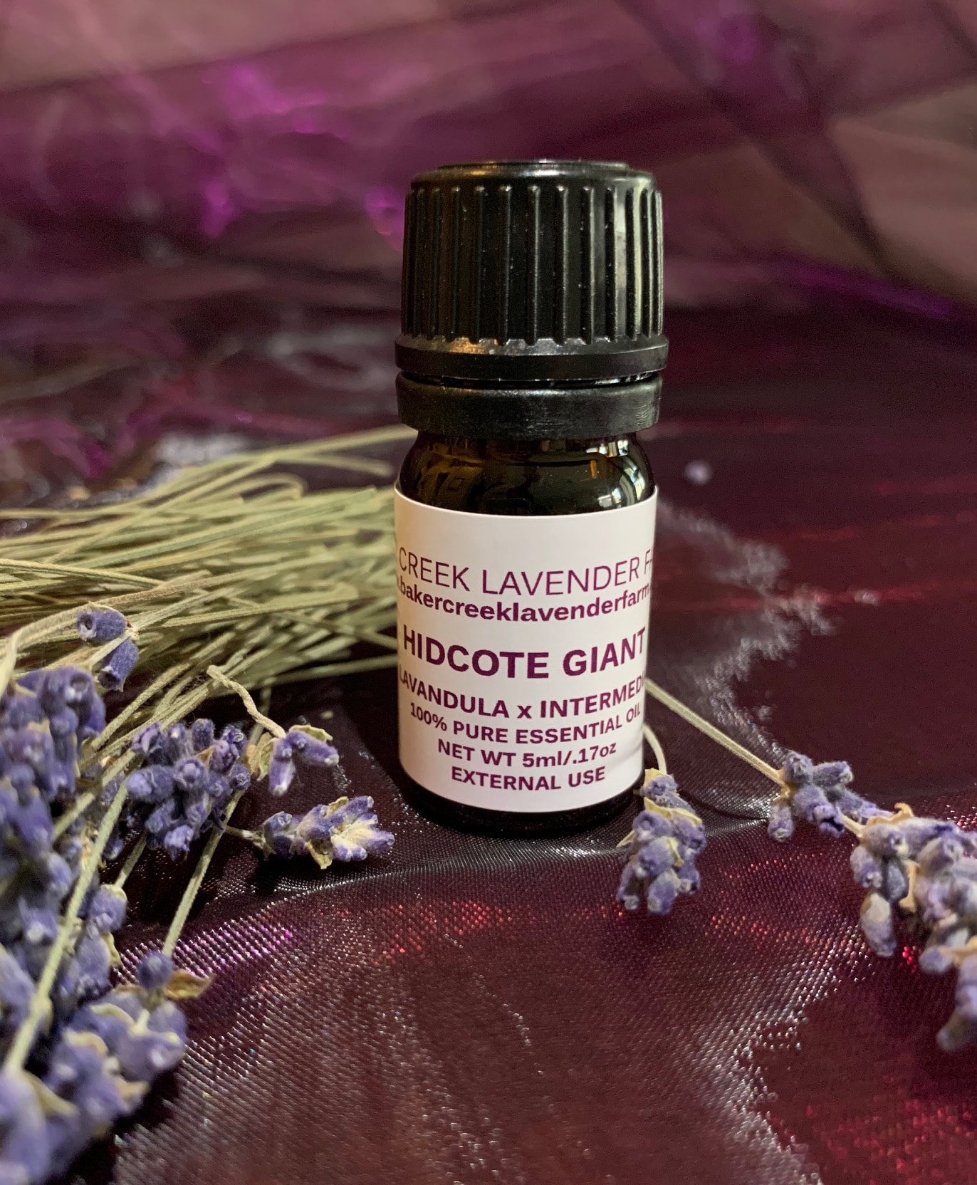 Image of Hidcote lavender essential oil